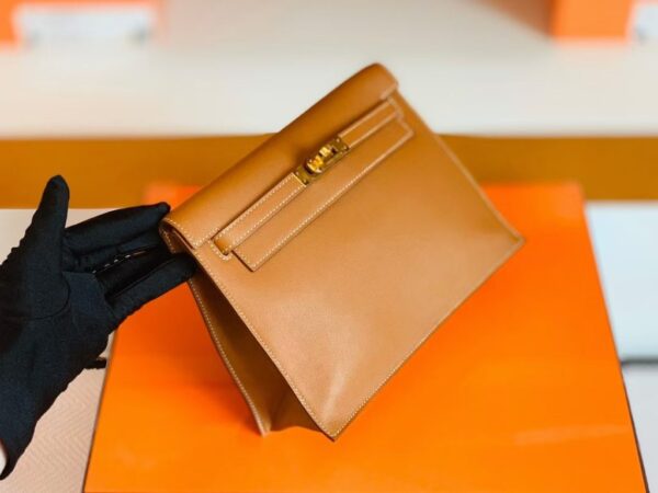 mmexport1683596179731-1024x768-1 Hermes Kelly dance Evercolor Golden Brown Gold Hardware 22cm Full Handmade