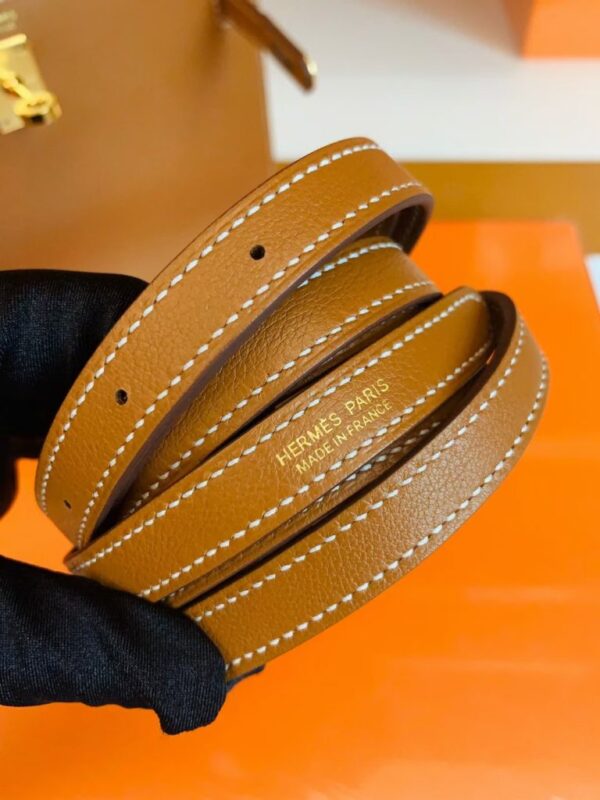 mmexport1683596189253-768x1024-1 Hermes Kelly dance Evercolor Golden Brown Gold Hardware 22cm Full Handmade