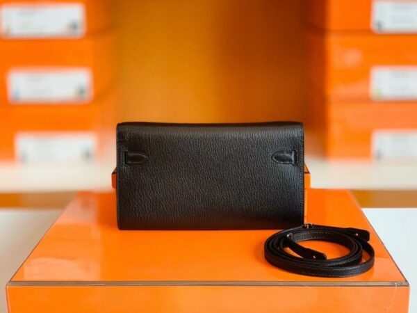 mmexport1683596225803-1024x768-1 Hermes Kelly to go Woc Chevre Black Silver Hardware 20cm Full Handmade