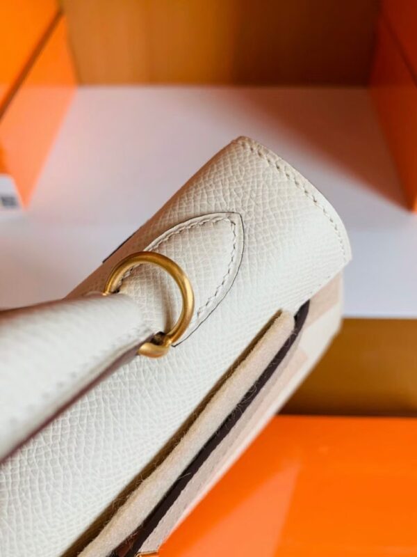 mmexport1683597216054-768x1024-1 Hermes Kelly Epsom Creamy White & s2 Trench Grey Gold Hardware 25cm Full Handmade