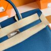 mmexport1683597778852-791x1024-1 Hermes Birkin Togo S4 Deep blue Silver Hardware Phw 25cm Full Handmade