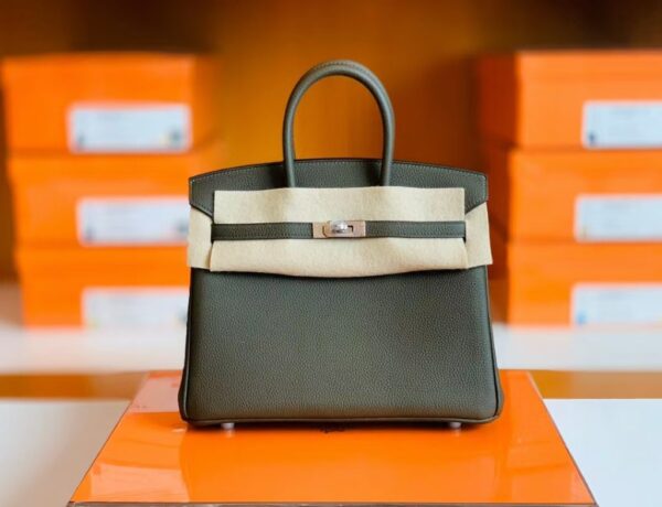 mmexport1683947295574-1024x785-1 Hermes Birkin Togo CK46 charcoal grey Silver Hardware 25cm Full Handmade