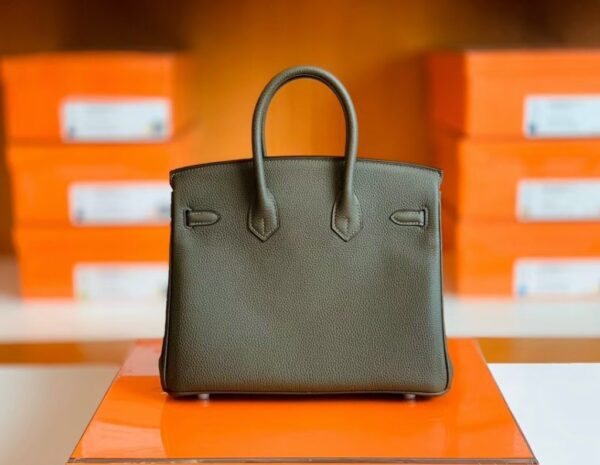 mmexport1683947297195-1024x793-1 Hermes Birkin Togo CK46 charcoal grey Silver Hardware 25cm Full Handmade