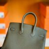 Hermes Birkin Togo CK46 charcoal grey Silver Hardware 25cm Full Handmade