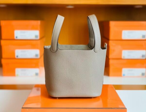 mmexport1686297740644-1-1024x787-1 Hermes Picotin Togo m8 Griss Asphalte Silver Hardware 18cm Full Handmade