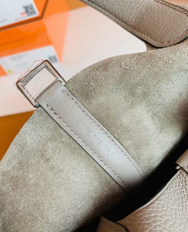 mmexport1686297743458-1-827x1024-1 Hermes Picotin Togo m8 Griss Asphalte Silver Hardware 18cm Full Handmade