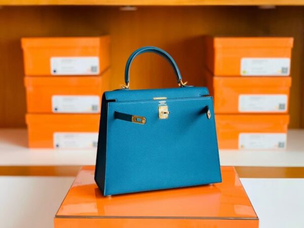 mmexport1686298102625-1024x768-1 Hermes Kelly Epsom W0 Vert Bosphore Gold Hardware 25cm Full Handmade