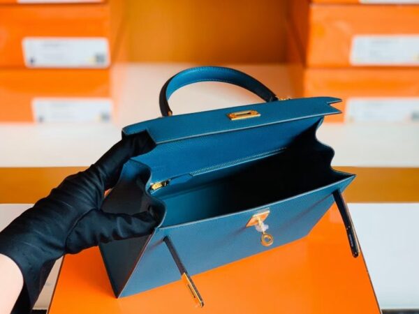 mmexport1686298108731-1024x768-1 Hermes Kelly Epsom W0 Vert Bosphore Gold Hardware 25cm Full Handmade