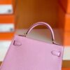 Hermes Mini Kelly Sellier Epsom X9 mallow purple Gold Hardware 19cm Full Handmade