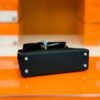 Hermes Mini Kelly Epsom CK89 Black Silver Hardware 19cm Full Handmade