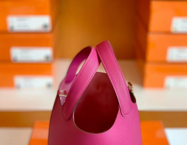 mmexport1686299192944-1024x795-1 Hermes Picotin TC L3 Rose purple Gold Hardware 18cm Full Handmade