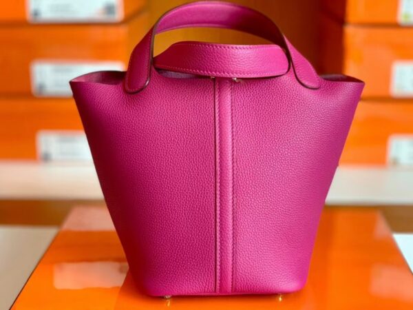 mmexport1686299194295-1024x768-1 Hermes Picotin TC L3 Rose purple Gold Hardware 18cm Full Handmade