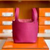 Hermes Picotin TC L3 Rose purple Gold Hardware 18cm Full Handmade