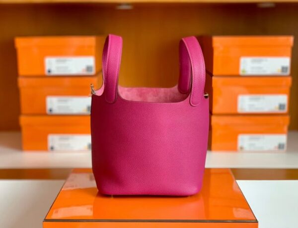 mmexport1686299197125-1024x781-1 Hermes Picotin TC L3 Rose purple Gold Hardware 18cm Full Handmade