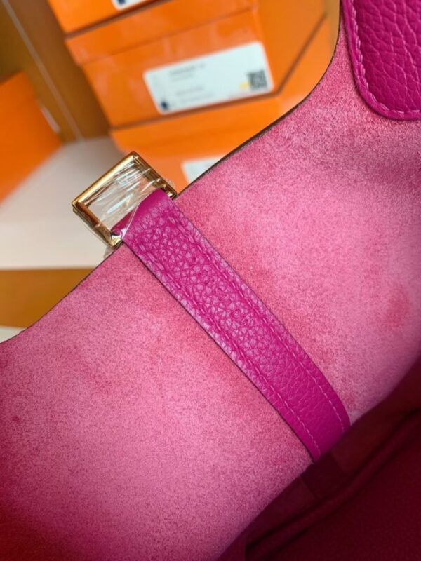 mmexport1686299202350-768x1024-1 Hermes Picotin TC L3 Rose purple Gold Hardware 18cm Full Handmade