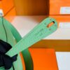 Hermes Lindy Togo 3i Avocado green Silver Hardware 26cm Full Handmade