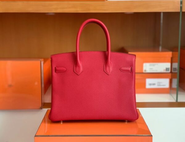 mmexport1687341715539-1024x785-1 Hermes Birkin Togo Q5 Bright Red Gold Hardware 30cm Full Handmade