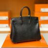 mmexport1687341794414-768x1024-1 Hermes Birkin Lizard CK89 Black Silver Hardware 25cm Full Handmade