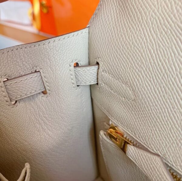 mmexport1687342154756-1024x1022-1 Hermes Kelly Epsom Creamy White Gold Hardware 25cm Full Handmade