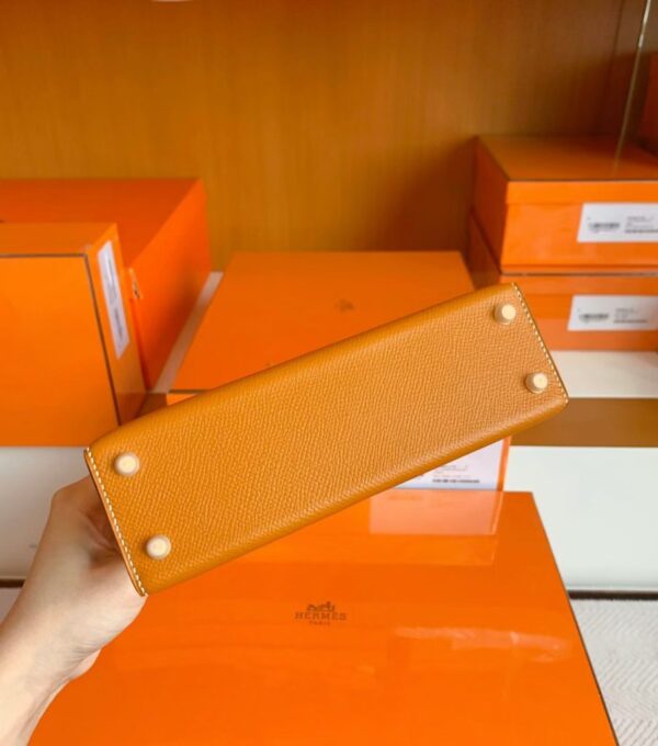 mmexport1687342344359-903x1024-1 Hermes mini Kelly Epsom Light Golden Brown Gold Hardware 19cm Full Handmade