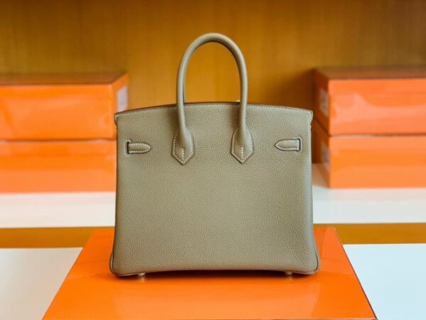 mmexport1688809888094-1024x770-1 Hermes Birkin Togo Etoupe Grey Gold Hardware 25cm Full Handmade