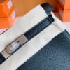 mmexport1688809921957-768x1024-1 Hermes Kelly ado TC Leather Black Silver Hardware 22cm Full Handmade