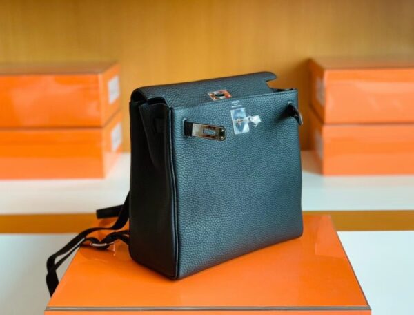 mmexport1688809924137-1024x779-1 Hermes Kelly ado TC Leather Black Silver Hardware 22cm Full Handmade