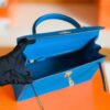 Hermes Kelly Epsom Izmir blue Gold Hardware 25cm Full Handmade