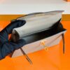 Hermes Mini Kelly Epsom M8 asphalt grey Gold Hardware 19cm Full Handmade