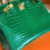 mmexport1690710198713-1024x768-1 Hermes Birkin shiny alligator crocodile 6Q jade green Gold Hardware 30cm Full Handmade