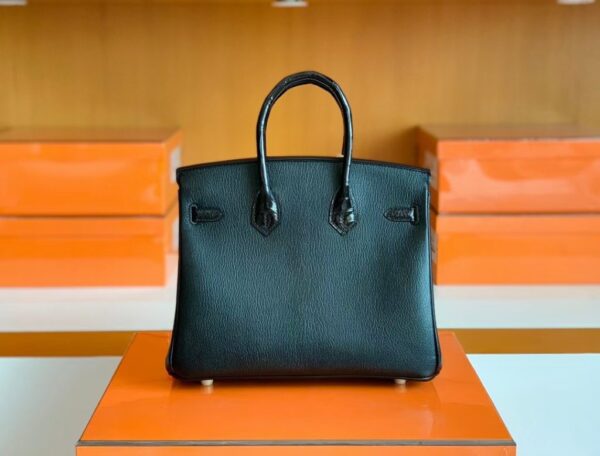 mmexport1690710259479-1024x779-1 Hermes Birkin Touch Chevre & Matte Alligator crocodile Ck89 Black Gold Hardware 25cm Full Handmade