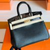 mmexport1690710260915-1024x776-1 Hermes Birkin Touch Chevre & Matte Alligator crocodile Ck89 Black Gold Hardware 25cm Full Handmade