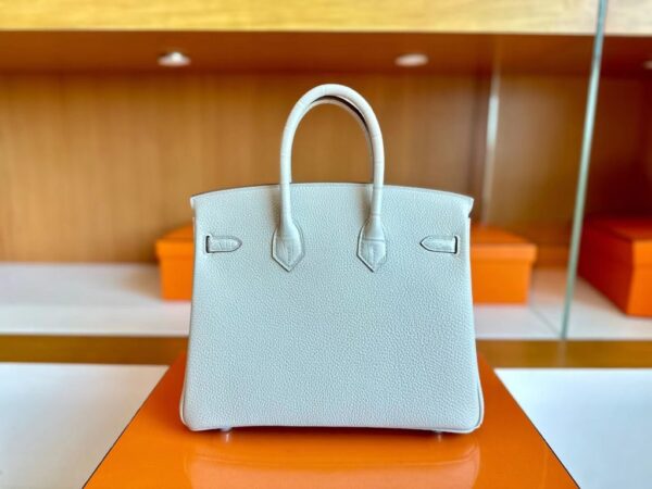 mmexport1690710623592-1024x768-1 Hermes Birkin Touch Togo & Matte crocodile ck8L Ice White Silver Hardware 25cm Full Handmade