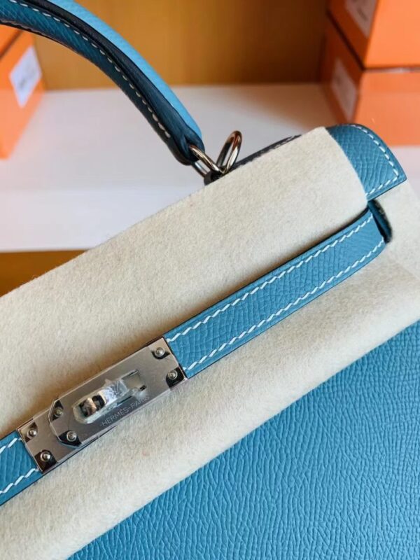 mmexport1691336936496-768x1024-1 Hermès kelly Epsom ck75 Denim blue Silver Hardware 25cm Full Handmade