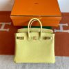 Hermès Birkin Togo 1z Light Yellow Gold Hardware 25cm Full Handmade