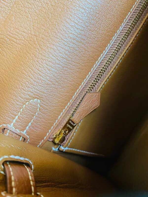 mmexport1691741486949-768x1024-1 Hermès Kelly rare wild Chevre Golden Brown Gold Hardware 25cm Full Handmade