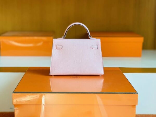 mmexport1691741604101-1024x768-1 Hermès mini Kelly Sellier Chevre 3q rose sakura pink Silver Hardware 19cm Full Handmade