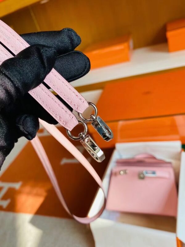 mmexport1691741610326-768x1024-1 Hermès mini Kelly Sellier Chevre 3q rose sakura pink Silver Hardware 19cm Full Handmade
