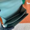 Hermès mini Consatnce Epsom ck63 Almond green Silver Hardware 18cm Full Handmade