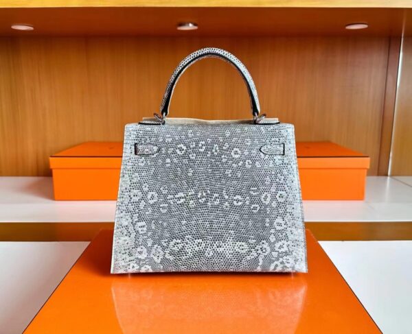 mmexport1691741787995-1024x831-1 Hermès Kelly Lizard Natural colour Silver Hardware 25cm Full Handmade