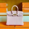 Hermès Birkin Swift 3Q new sakura pink Gold Hardware 25cm Full Handmade