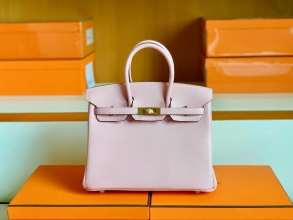 mmexport1692180609578-1024x768-1 Hermès Birkin Swift 3Q new sakura pink Gold Hardware 25cm Full Handmade