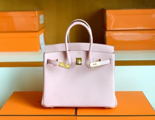 mmexport1692180615064-1024x792-1 Hermès Birkin Swift 3Q new sakura pink Gold Hardware 25cm Full Handmade