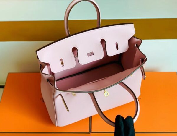 mmexport1692180616922-1024x785-1 Hermès Birkin Swift 3Q new sakura pink Gold Hardware 25cm Full Handmade