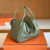 mmexport1692180650107-1024x768-1 Hermès Lindy Swift q1 Sage green Gold Hardware 26cm Full Handmade