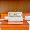 mmexport1692180737422-1024x768-1 Hermès mini kelly Pochette Ostrich 8L Creamy White Gold Hardware 22cm Full Handmade