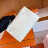 mmexport1692180740209-768x1024-1 Hermès mini kelly Pochette Ostrich 8L Creamy White Gold Hardware 22cm Full Handmade