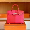 mmexport1692258747999-1024x768-1 Hermès Birkin Epsom Bright Red & Rose Pink Silver Hardware 30cm Full Handmade
