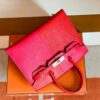 mmexport1692258749304-1024x768-1 Hermès Birkin Epsom Bright Red & Rose Pink Silver Hardware 30cm Full Handmade
