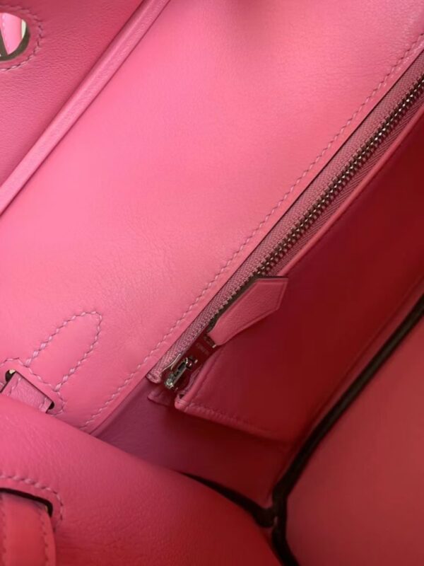 mmexport1692258792015-768x1024-1 Hermès Birkin Swift 1Q Creamy Pink Silver Hardware 25cm Full Handmade